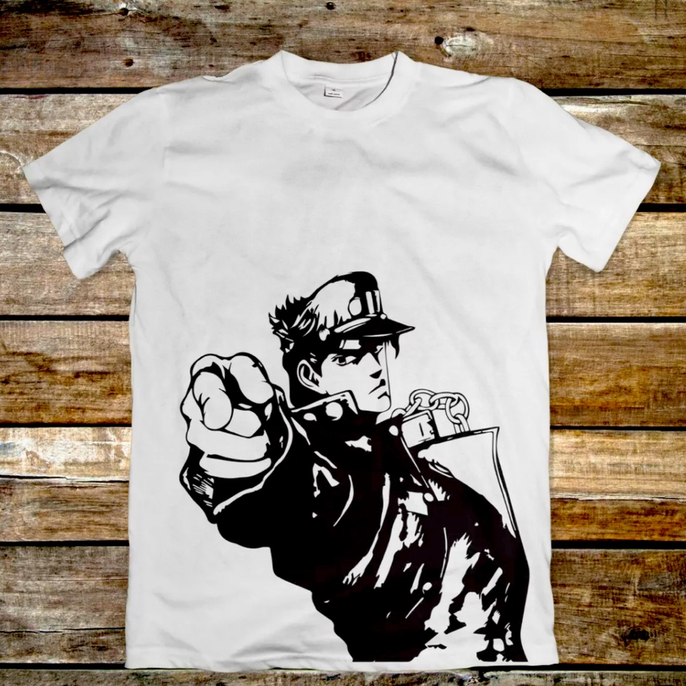Jojo Bizarre Anime | Graphic T- Shirt Custom Made